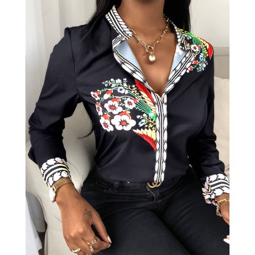 Lovely Corporate Top - Black