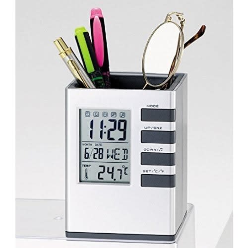 Digital Cube Desk Stand Organizer