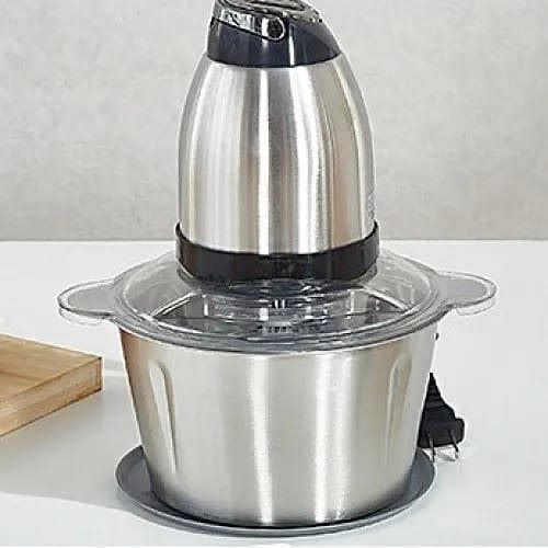 Yam Pounding Stainless Electric Machine With 4 Blades