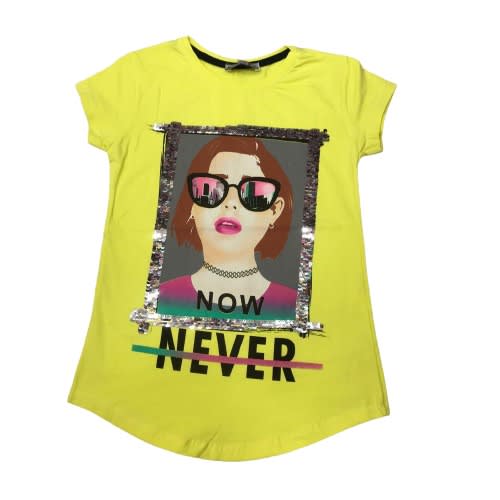 Turkey Modern  Girls Top With Eye Glass Lady