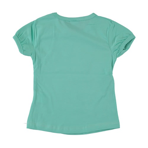 Girl T-shirt Love Me Baby Green