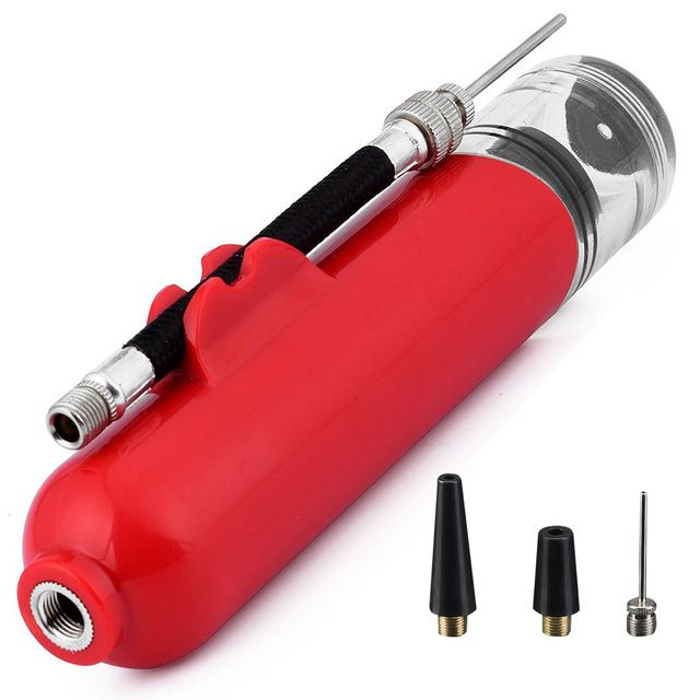 Ball Pump Football Gas Inflator Needle Set Hand Nozzle