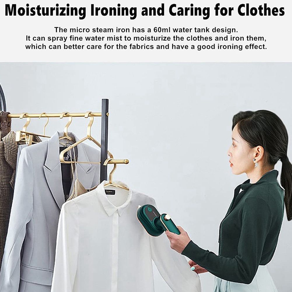 Mini Wet Dry Ironing Machine Heat Press For Home Travel US
