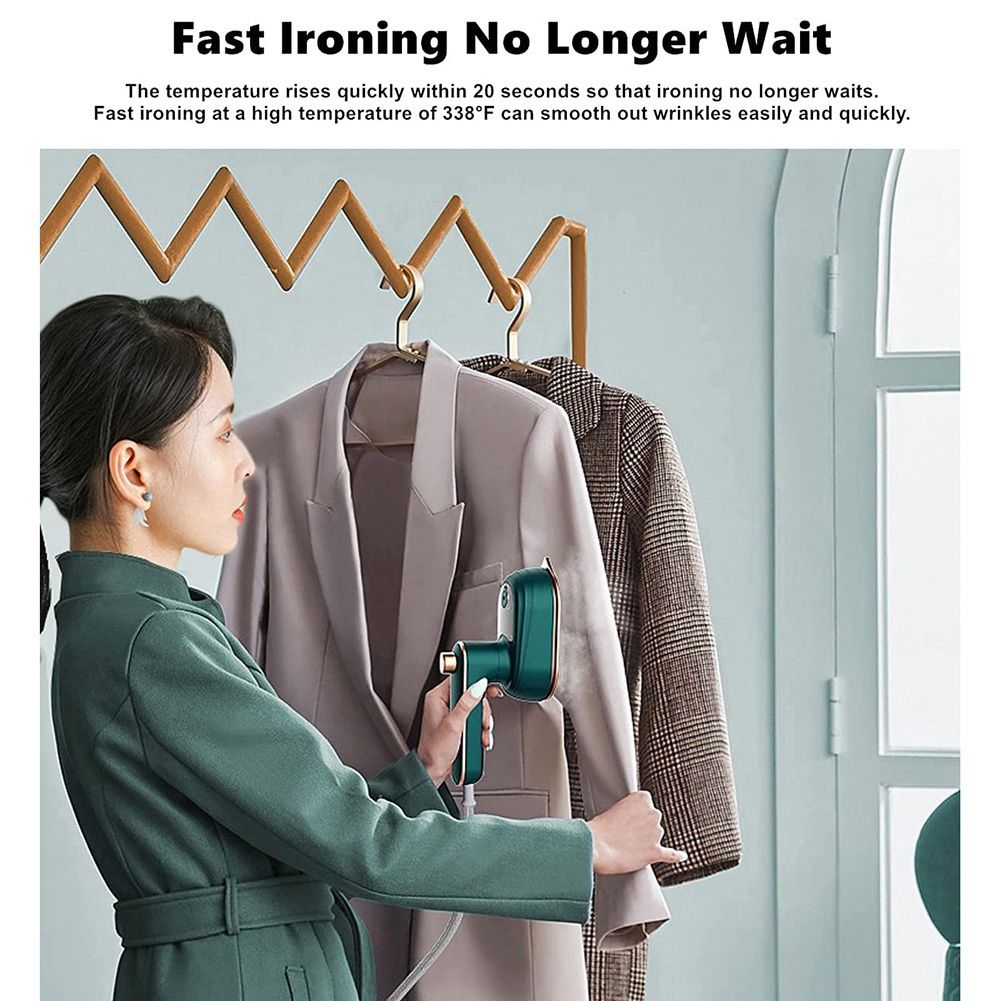 Mini Wet Dry Ironing Machine Heat Press For Home Travel US