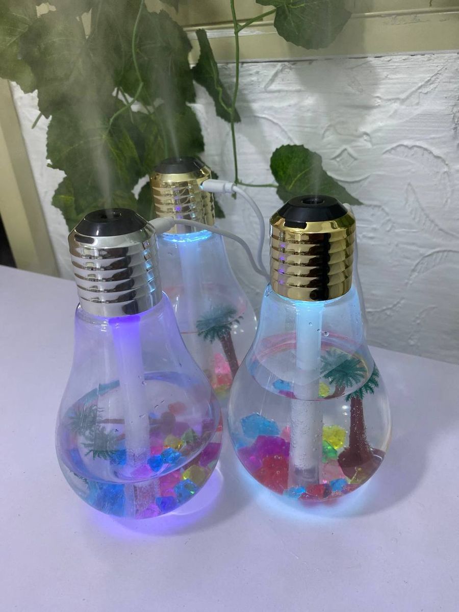 Bulb Humidifier (comes With A Free Fragrance Oil)