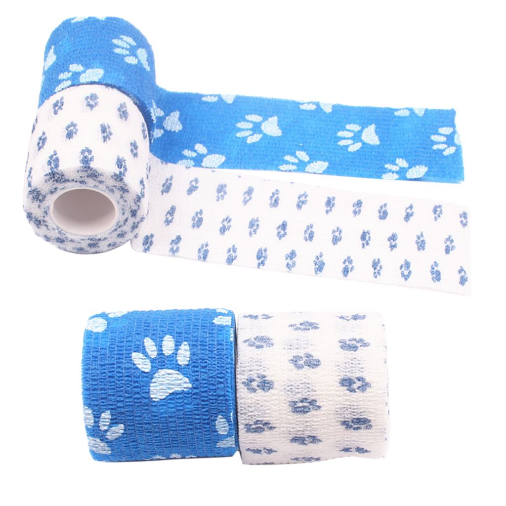 4Pcs Elastic Athletic Pet Joints Support First Aid Tapes