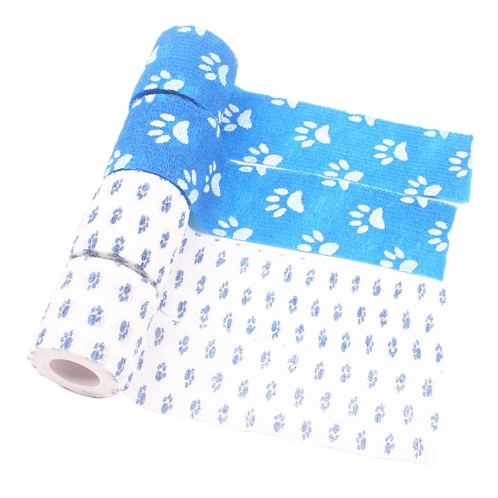 4Pcs Elastic Athletic Pet Joints Support First Aid Tapes