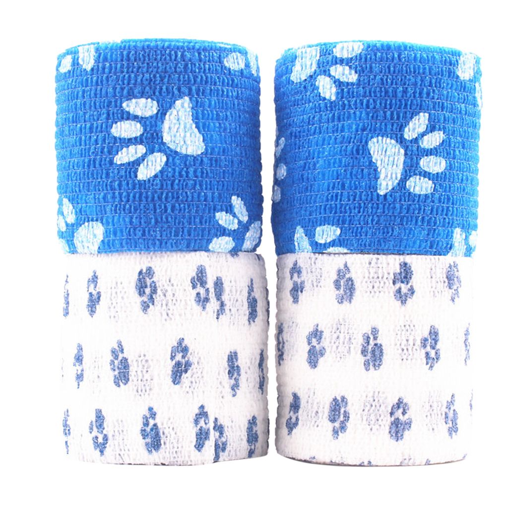 4Pcs Elastic Athletic Pet Joints Support First Aid Tapes