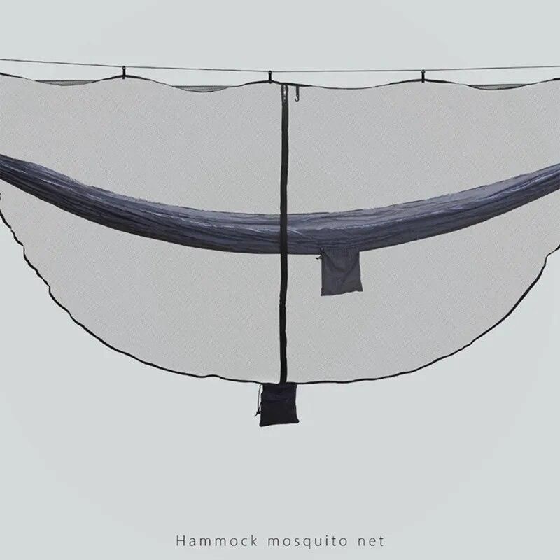 Ultralight Portable Hammock Mosquito Net For Outdoor Nylon Material Anti-Mosquito Nets With Super Size