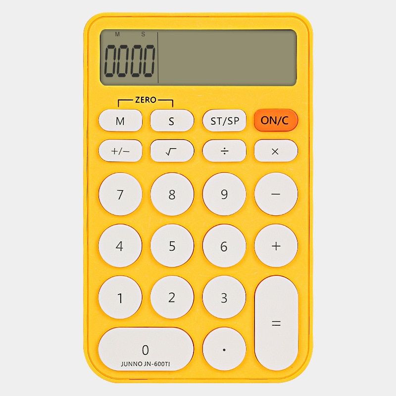 Timing Function Calculator Simple Office Home Student Timer Calculator Scientific Calculator GREEN