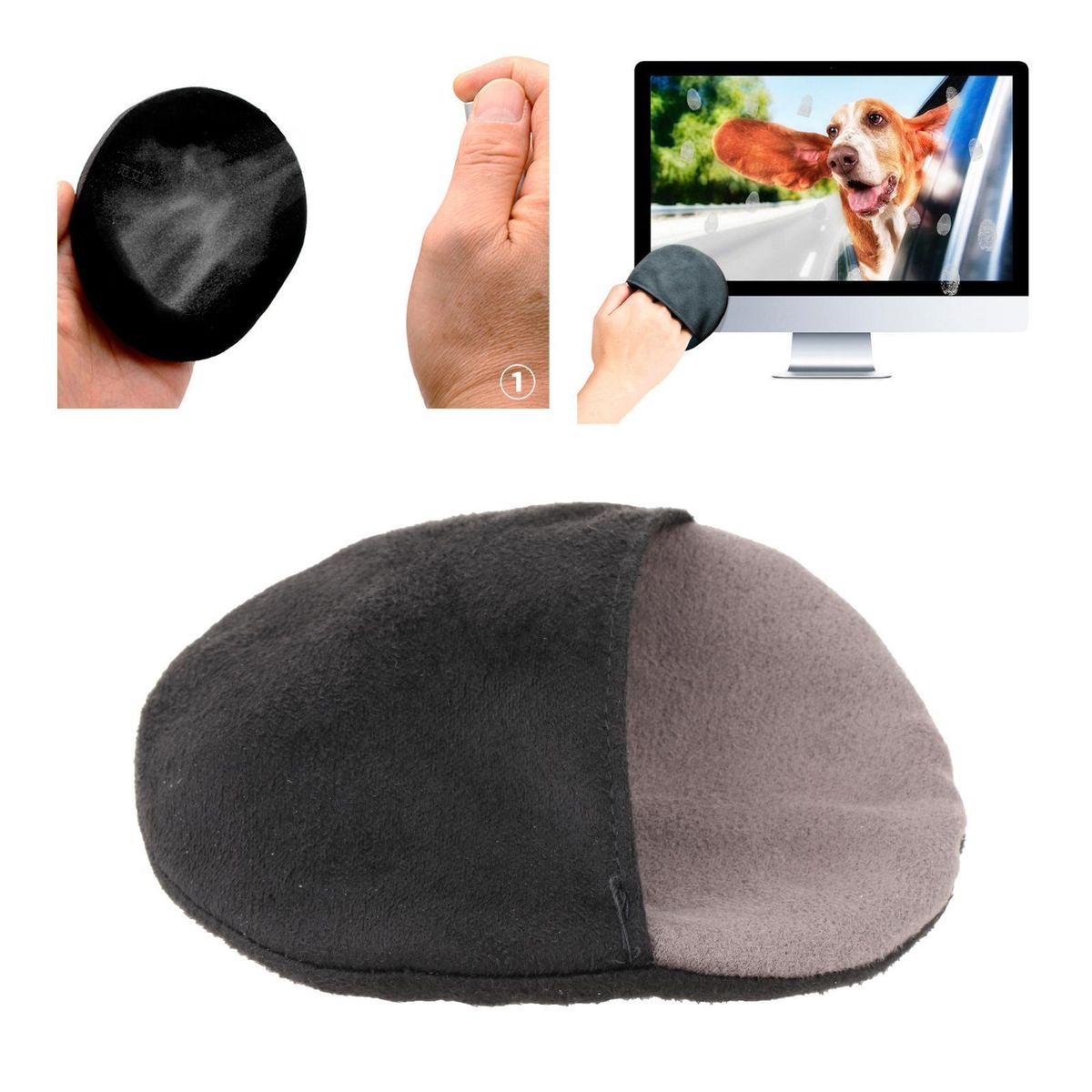 Cloth / Cleaning Spray   For TV Screen 1x Cleaning Cloth