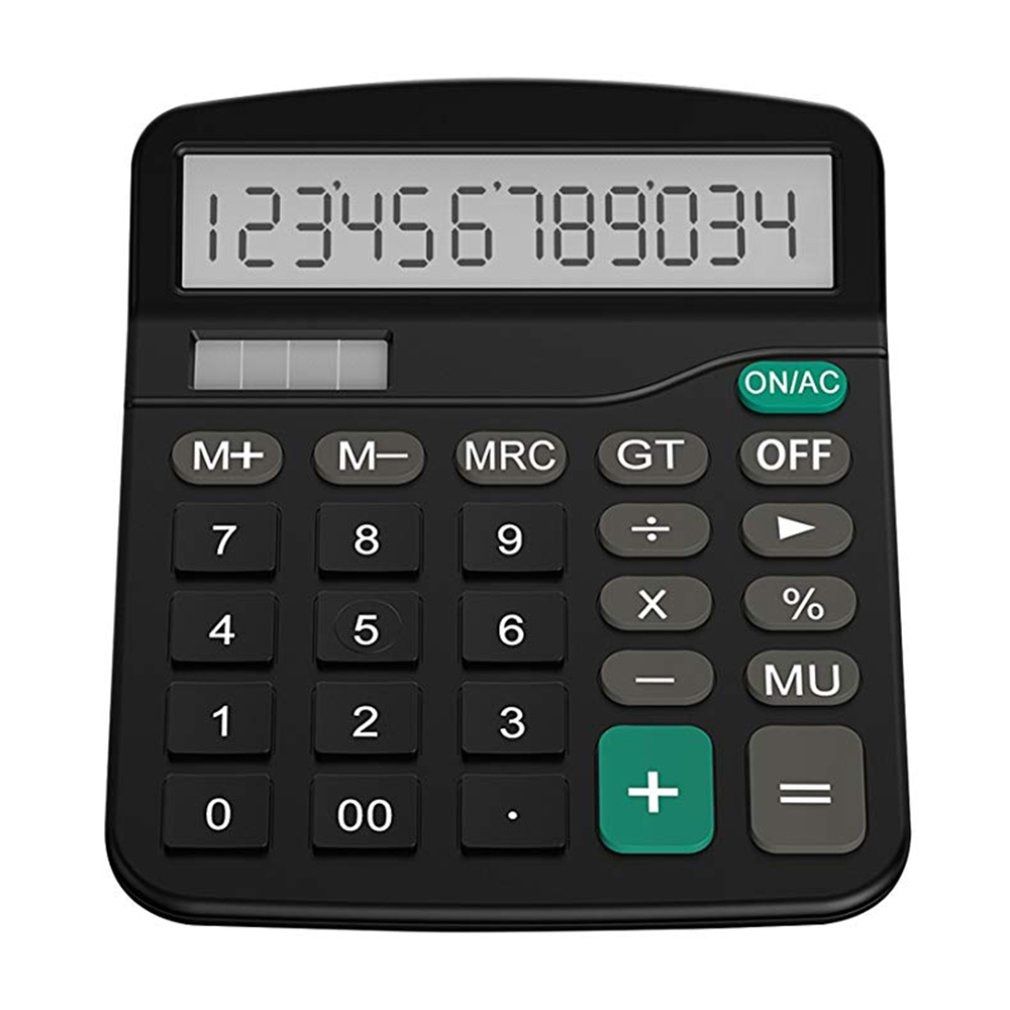 Calculator Desktop Calculator Office Finance Calculat Plastic Solar Computer Business Finance Office Calculator 12-Bit Office