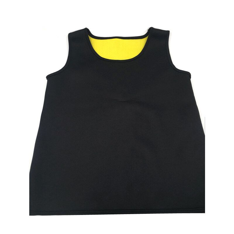 2020 Most Popular Men's Body Shaping Waistband Shrink Underwear Sweat Absorbing Sports Tanks BLACK