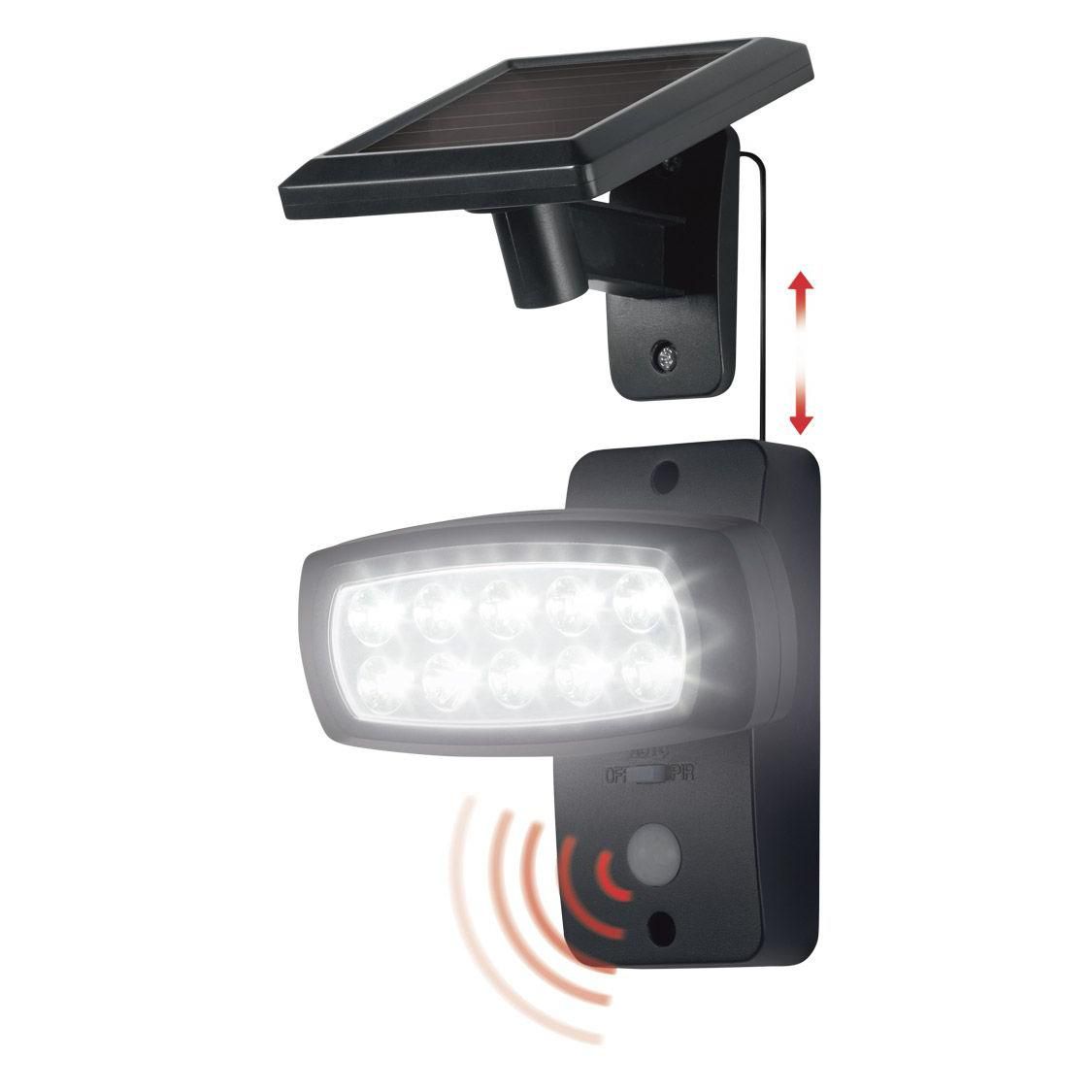 10 Solar Motion Sensor Security Light Spot Lamp