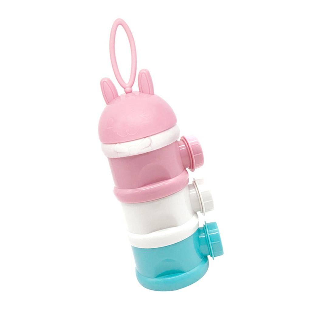 Formula Dispenser, Stackable, , Baby Milk Dispenser & Pink