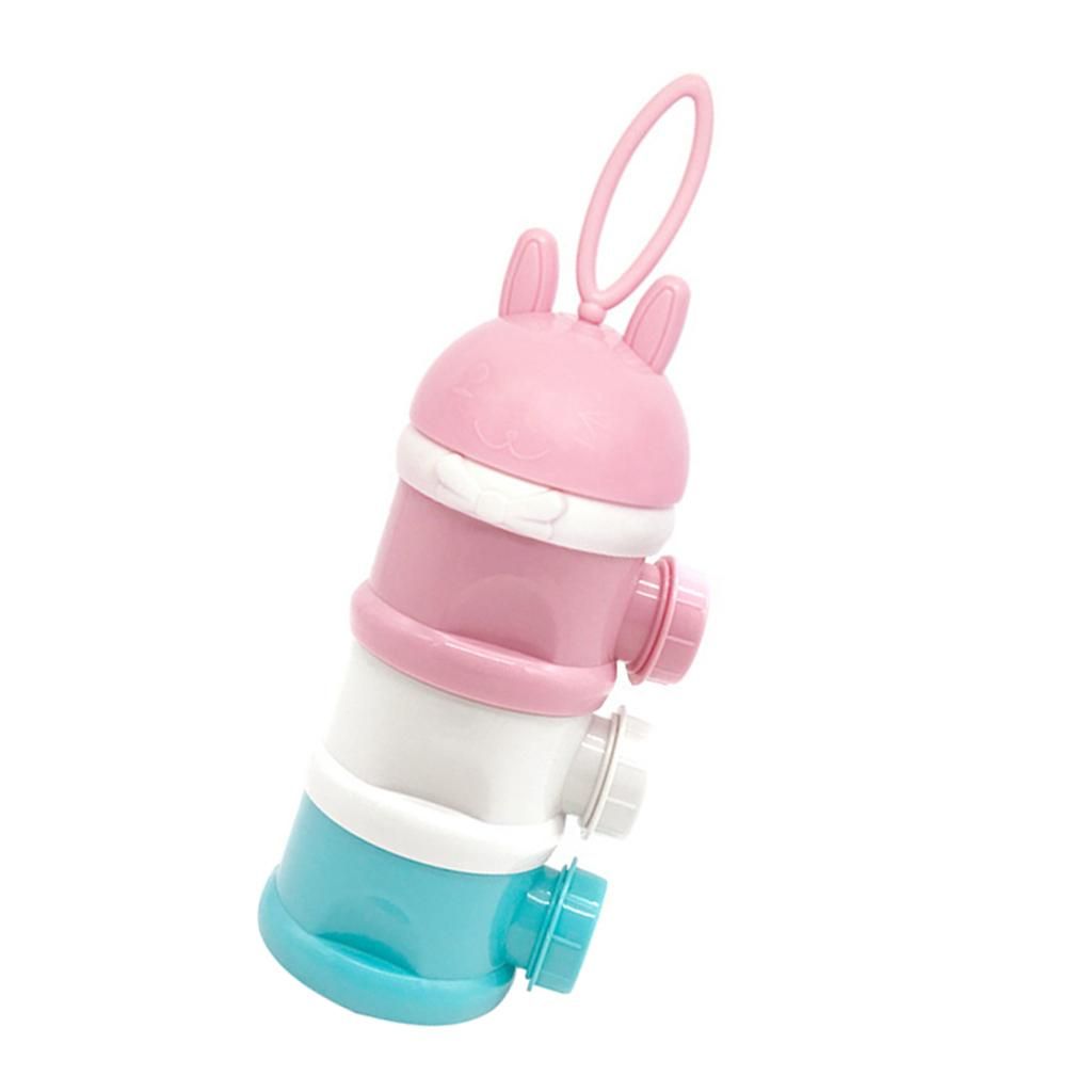 Formula Dispenser, Stackable, , Baby Milk Dispenser & Pink