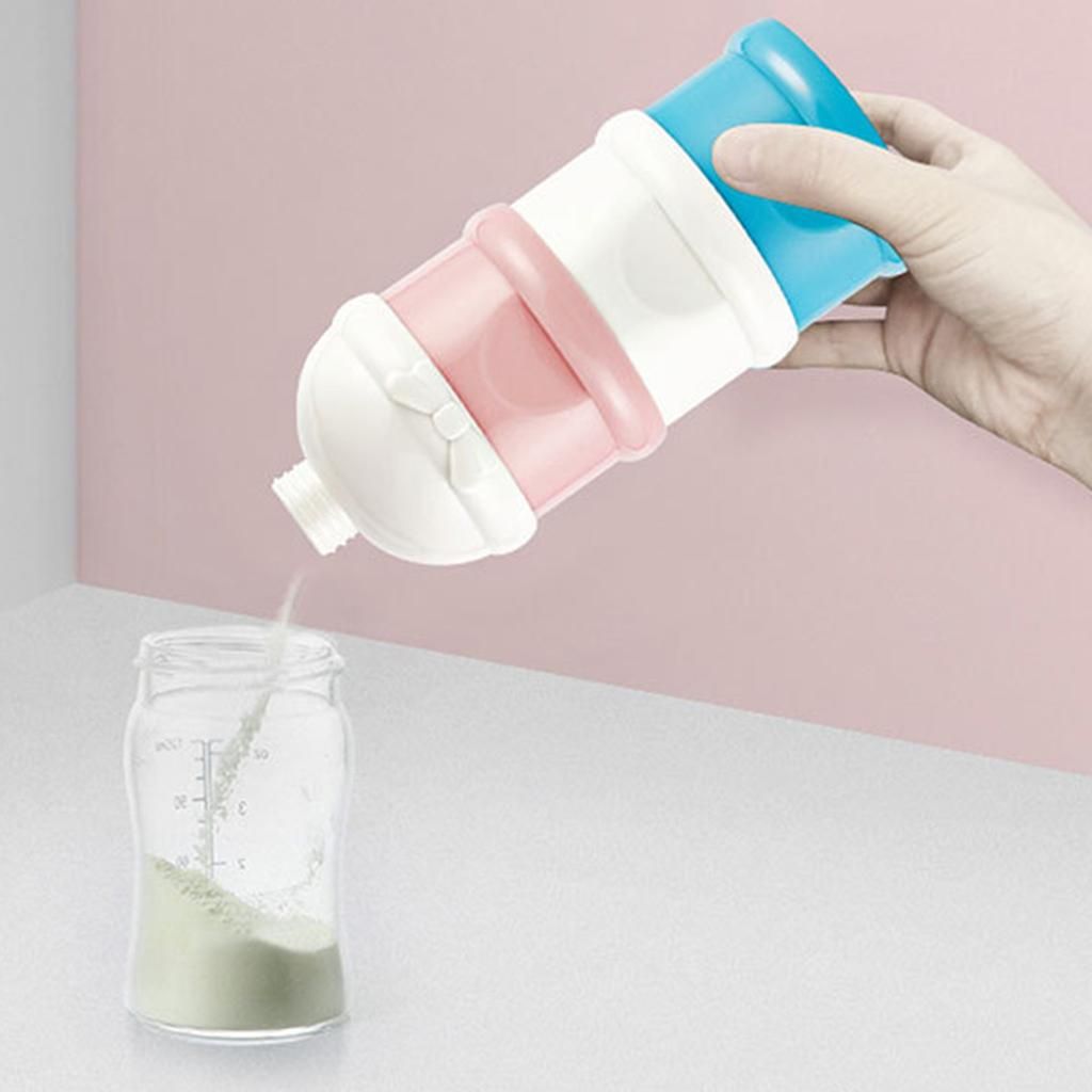 Formula Dispenser, Stackable, , Baby Milk Dispenser & Pink