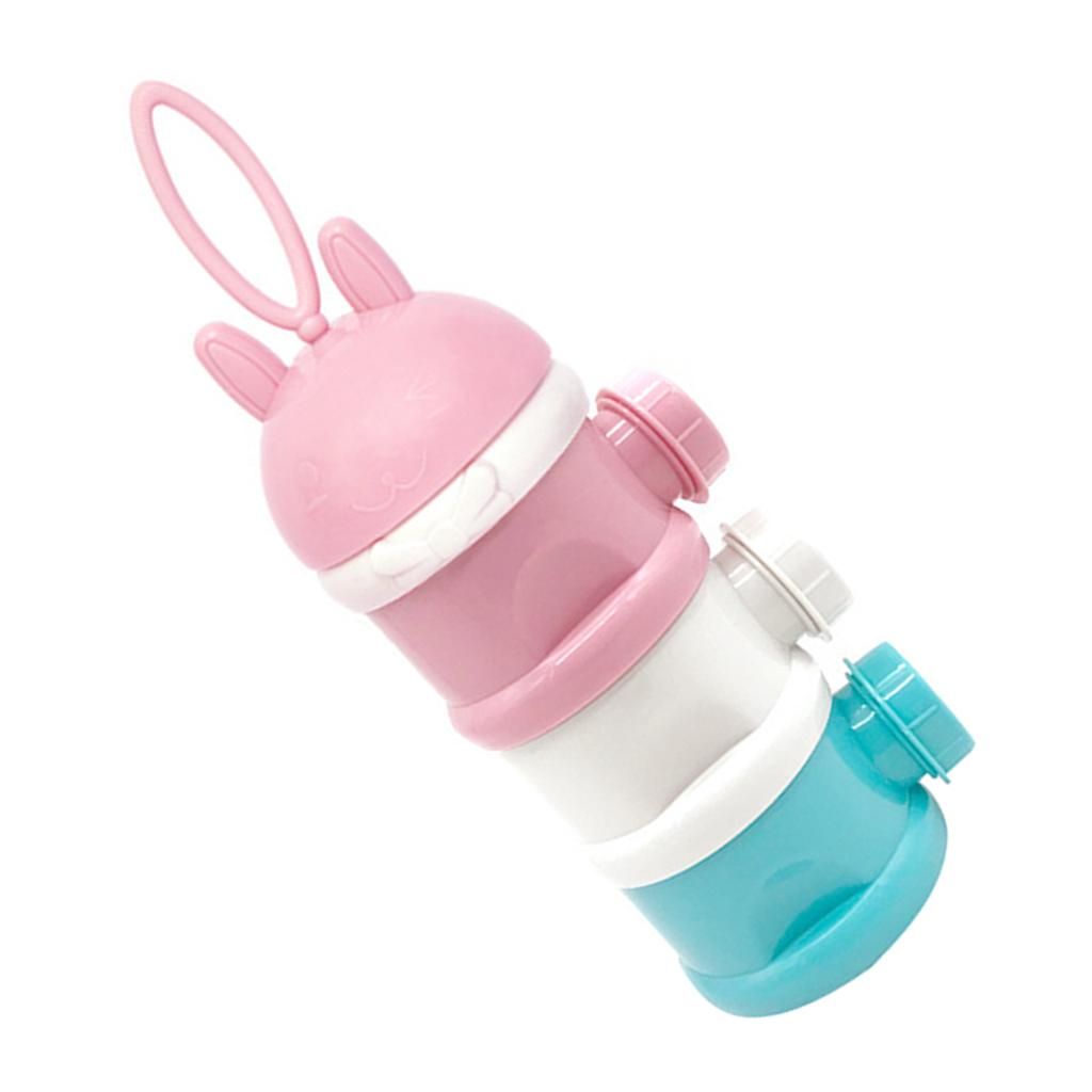 Formula Dispenser, Stackable, , Baby Milk Dispenser & Pink