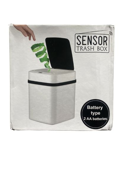 Automatic Smart Touch-free Motion Sensor Trash Box (Black)