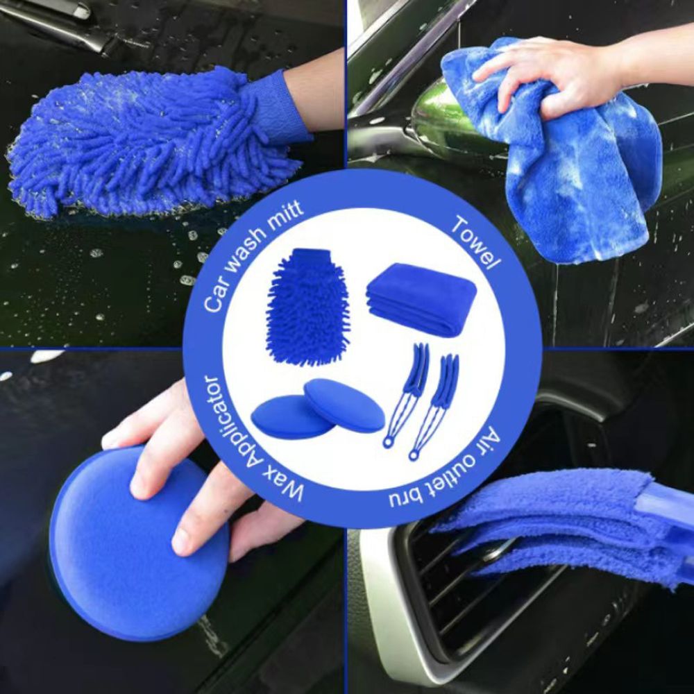 Car Detailing Brush Kit Multifunction Car Detail Cleaning