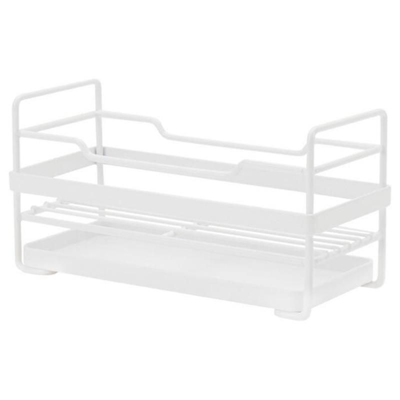 Kitchen Sink Sponge Holder Drying Rack Bottom Water