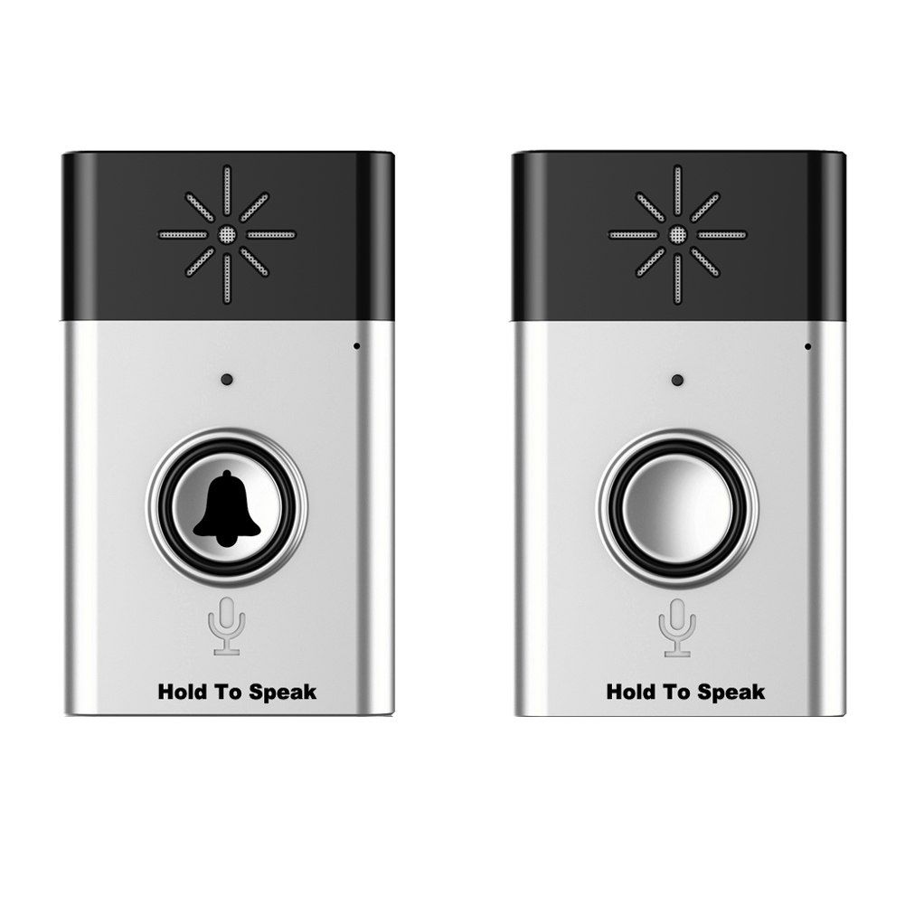 Intelligent Wireless Doorbell Voice Intercom 300M Distance Household Door Bell Outdoor Transmitter + Indoor Receiver Door Ring