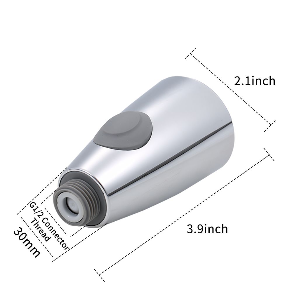 Kitchen Sink Faucet Head 2-Function Pull Out Spray Head With