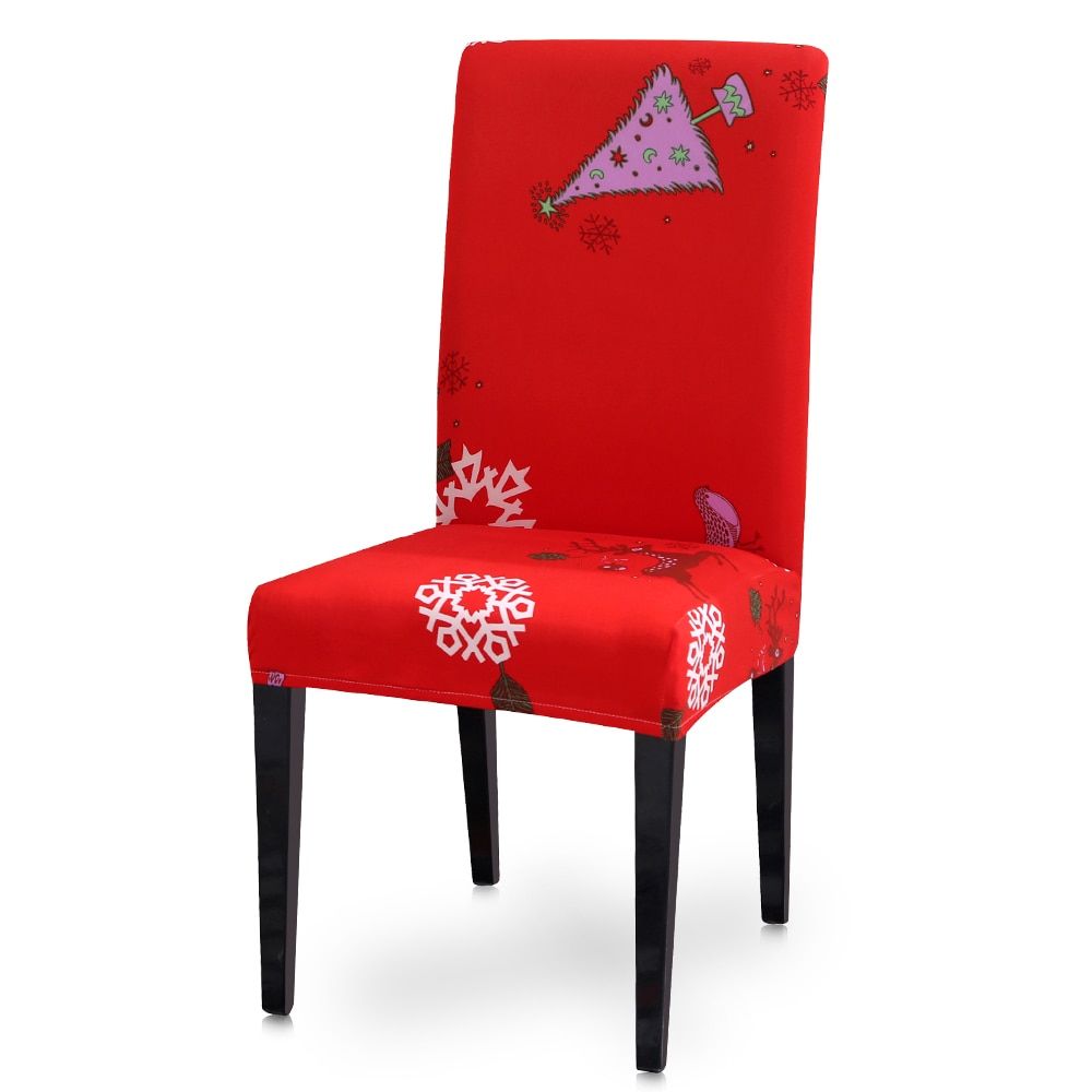 Printed Elastic Stretch Chair Cover Spandex Dinning Room