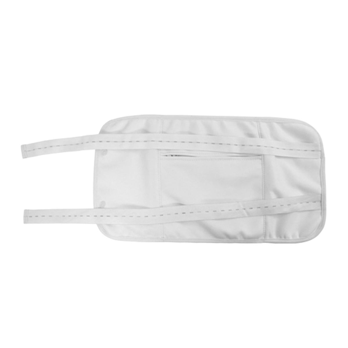 Reusable Castor  Compress Anti Oil Leak Elastic Strap White