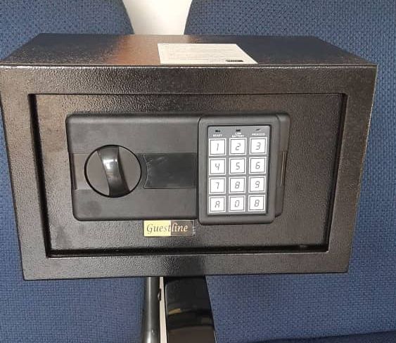 Electronic Safe Box Keypad Lock Wall Security Cash Safe