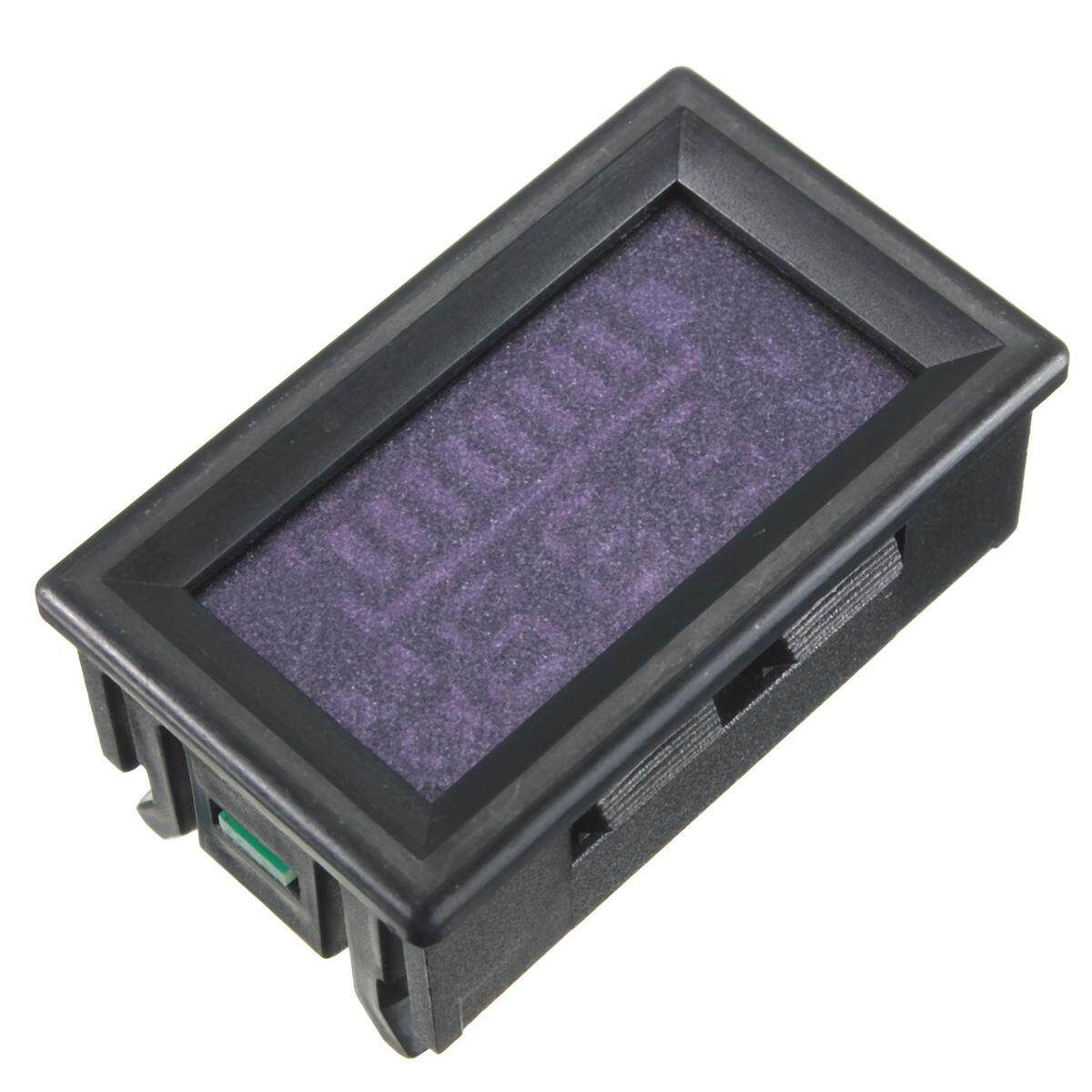 2pcs New 12V Lead-acid Indicator Intuitive Voltage LED Display Meter Tester