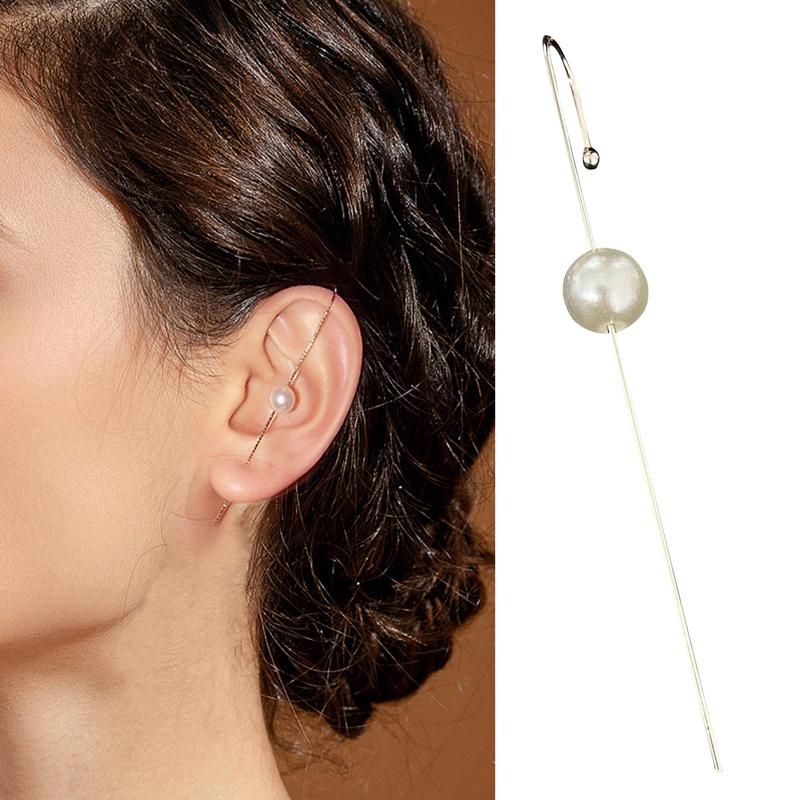 Women Fashion Cubic Zirconia Geometric Ear Stud Earring