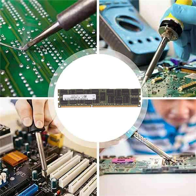 DDR3 16GB 1600Mhz RECC Ram PC3-12800 Memory 240Pin 2RX4
