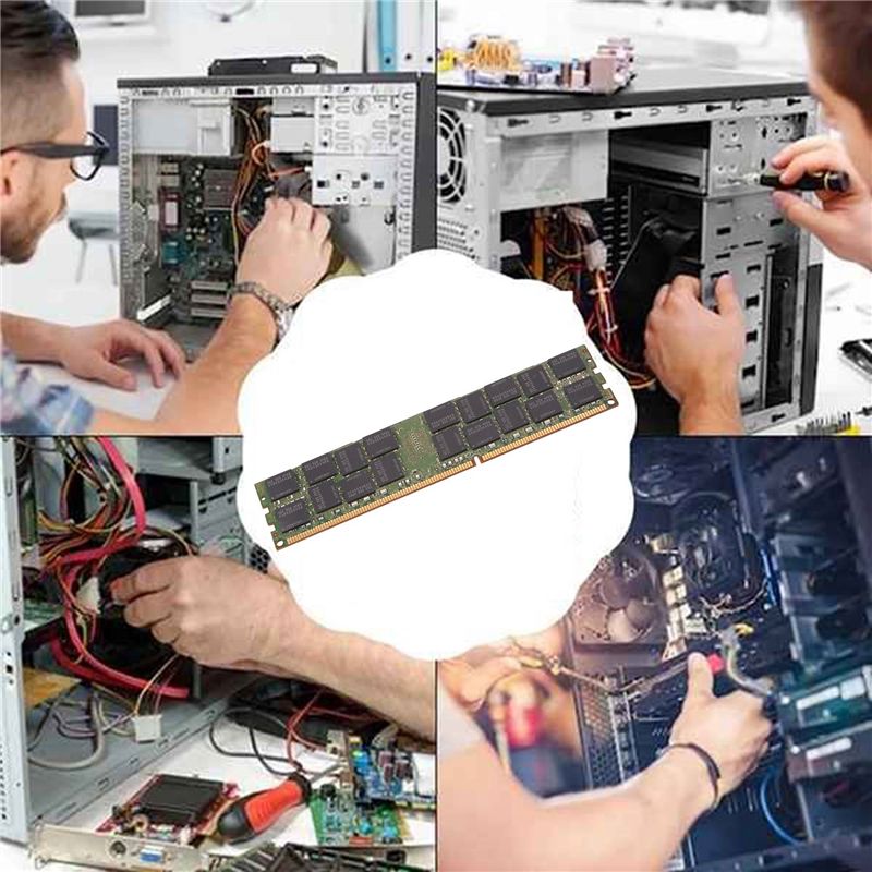 DDR3 16GB 1600Mhz RECC Ram PC3-12800 Memory 240Pin 2RX4