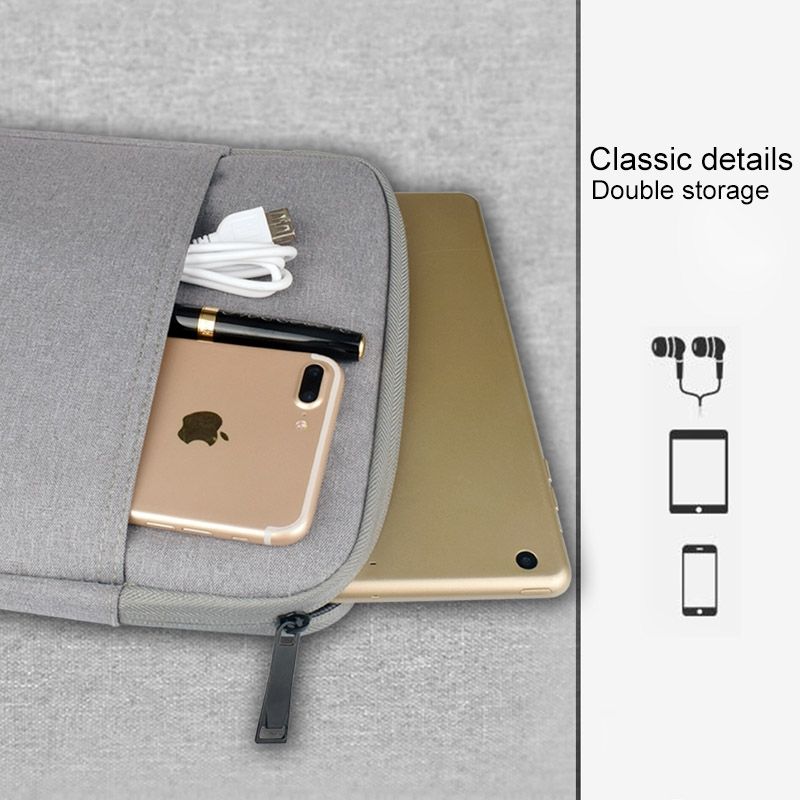 ND00 8 Inch Shockproof Tablet Liner Sleeve Pouch Bag Cover, For IPad Mini 1 / 2 / 3 / 4 (Black)