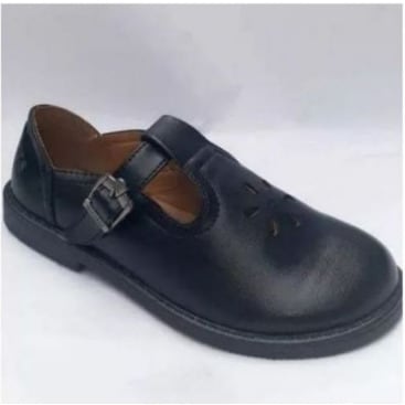 Cortina Back To School Children Shoe - Black