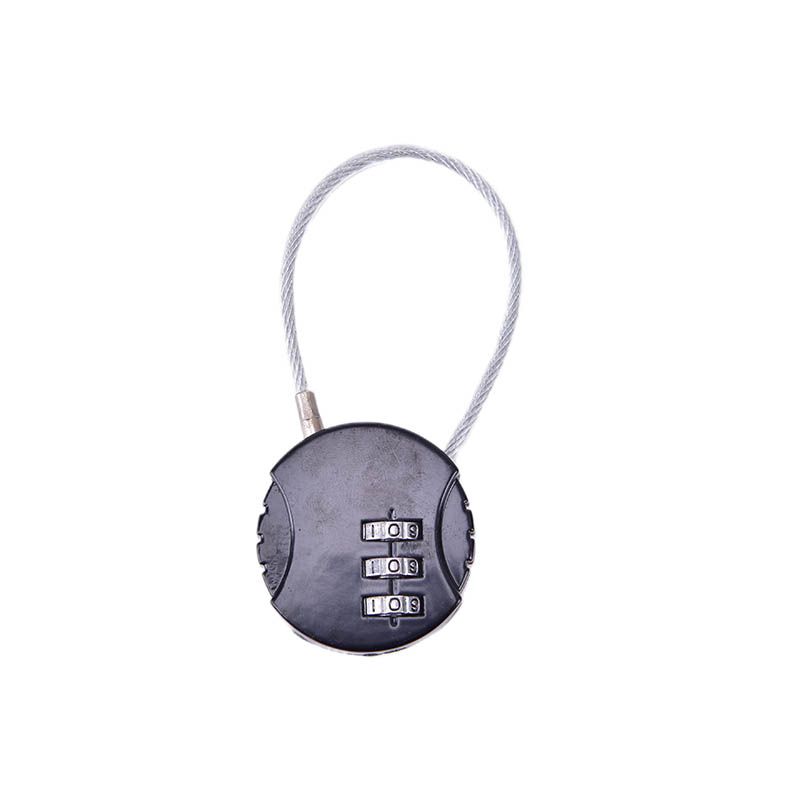 Mini Resettable 3 Digit Combination Travel Luggage Suitcase