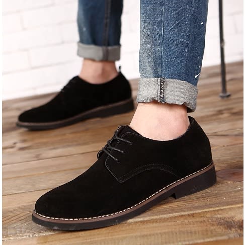 Men Suede Oxford Shoe