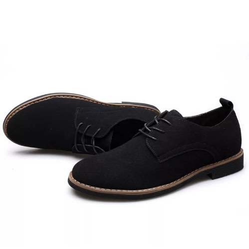 Men Suede Oxford Shoe