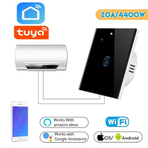 Smart Wi-fi Switch For Water Heater & Air Conditioner -4400W