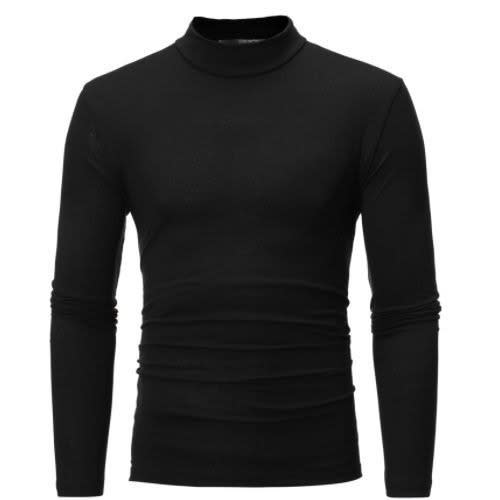 Turtleneck Long Sleeve - Black