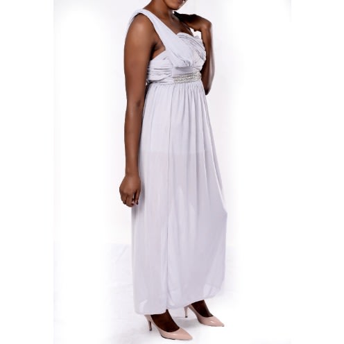 Monostrap Dress - Grey