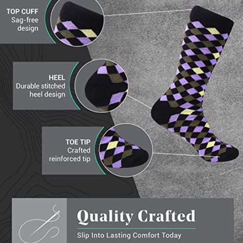 New Marino Spring Zest Men Socks - Set Of 6 - Pack 326