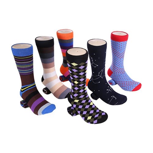 New Marino Spring Zest Men Socks - Set Of 6 - Pack 326