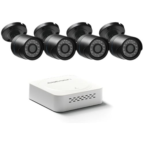 Cocoon 4 Camera Home Security System With Dvr