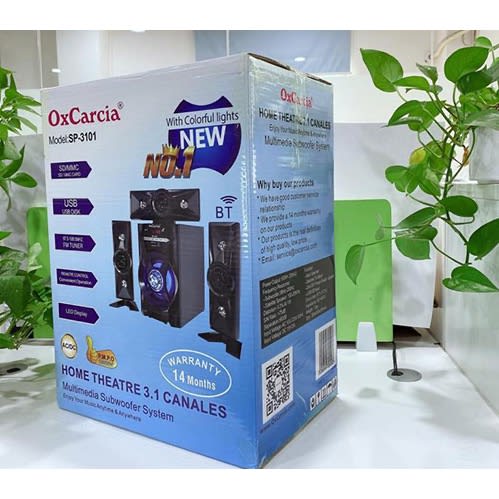 OxCarcia SP-3101 Bluetooth  3.1 CH Home Theatre System