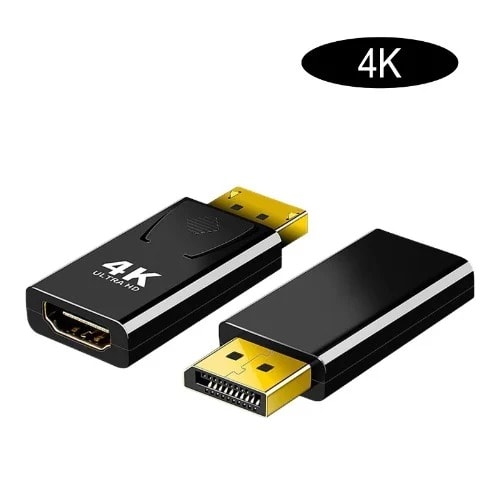 High Speed Active 4k Displayport Port Male Dp To Hdmi Female Hd Adapter Converter