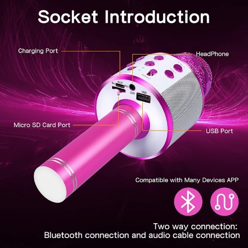Handheld Wireless Bluetooth Microphone