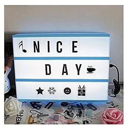 Led Cinematic Light Box - A6 Size
