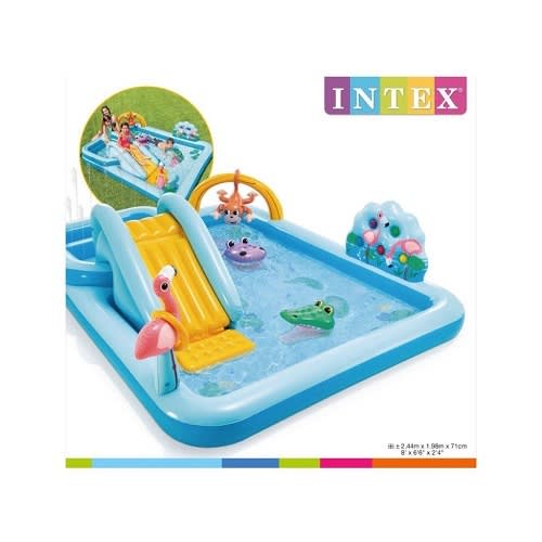 Jungle Adventure Inflatable Play Center For Ages 2+ - Multicolor